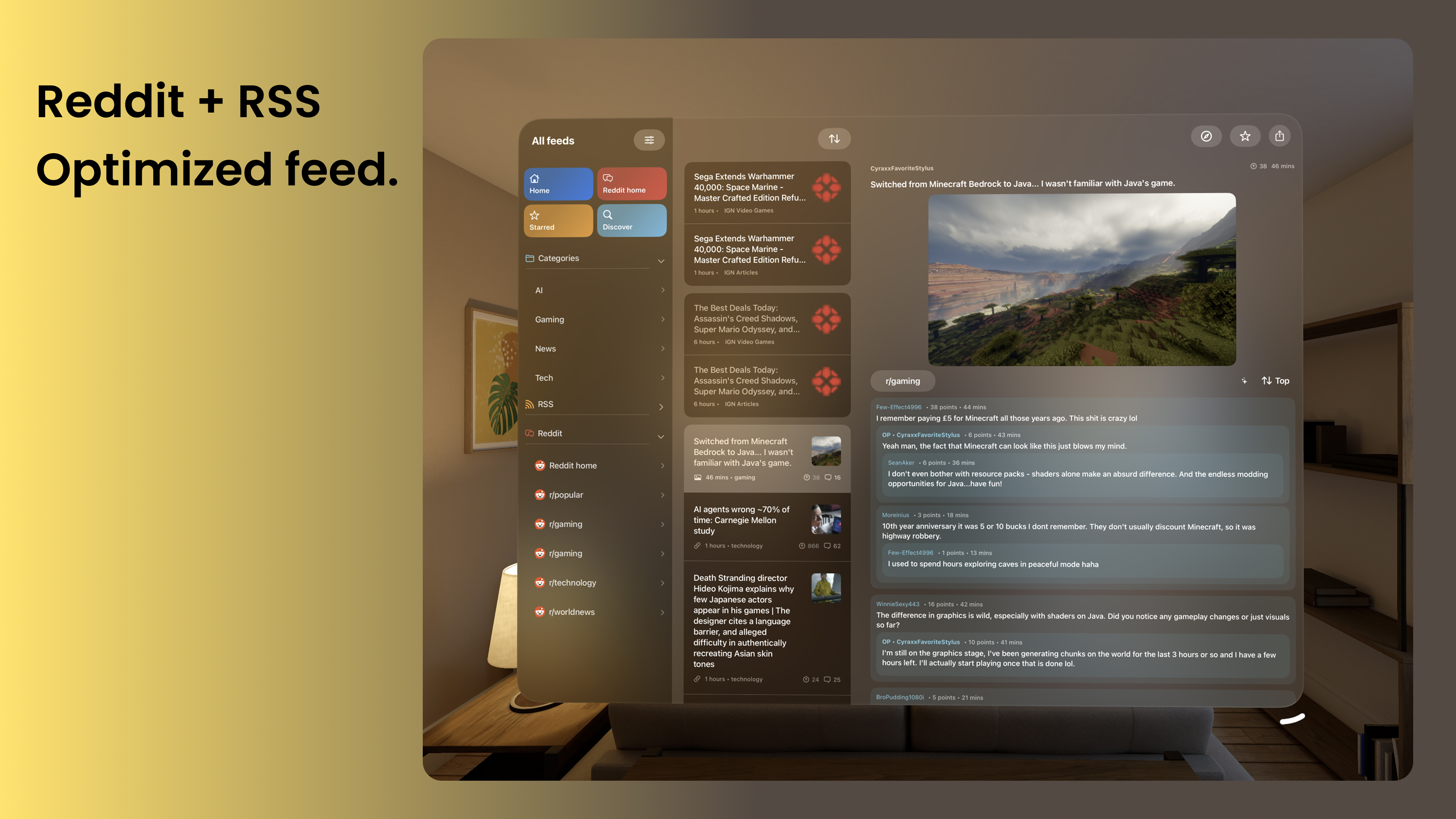NewsNinja Vision Pro screenshot 4